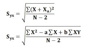 calculate standard error formula