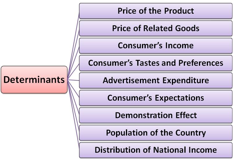 What Are The Determinants Of Market Demand Business Jargons